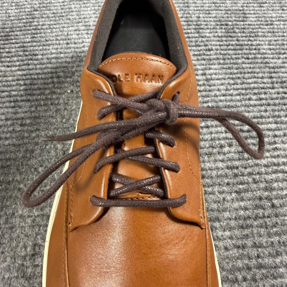 Cole Haan Grand Crosscourt Wingtip Oxford Sneakers British Tan C39816 Mens 12M